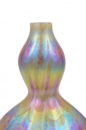 Vase Louis Comfort Tiffany 1894 marked Art Nouveau Glass - Glass & Crystal Style Art nouveau