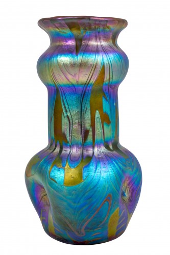 20th century - Petit Vase Loetz PG 1/158 decoration ca. 1901 Art Nouveau Glass