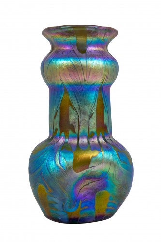 Petit Vase Loetz PG 1/158 decoration ca. 1901 Art Nouveau Glass - Art nouveau