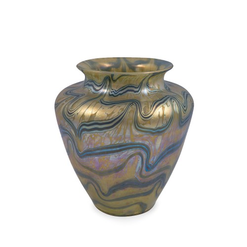 Vase Art nouveau Johann Loetz Witwe PG 1/104 ca 1901 Verre de Bohême