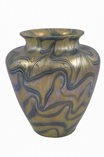 Vase Art Nouveau Johann Loetz Witwe PG 1/104 ca 1901 Verre de Bohême - Art nouveau