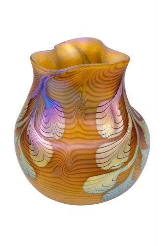 Vase Loetz décor non identifié vers 1903/04 Art Nouveau - Verrerie, Cristallerie Style Art nouveau