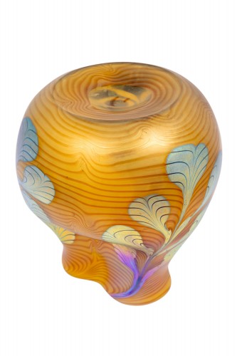 Verrerie, Cristallerie  - Vase Loetz décor non identifié vers 1903/04 Art Nouveau