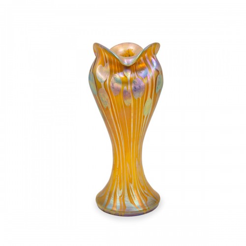 Vase viennois Art nouveau Loetz décor non identifié ca. 1901