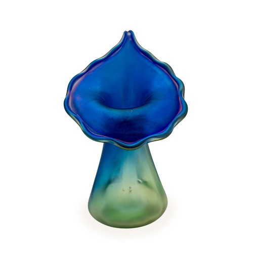 Art Nouveau Vase Loetz Luna decoration ca. 1901 