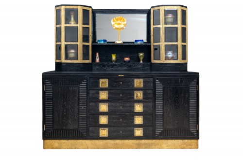 Buffet Fritz & Adolf Nagel école de Josef Hoffmann env. 1910 - Art nouveau