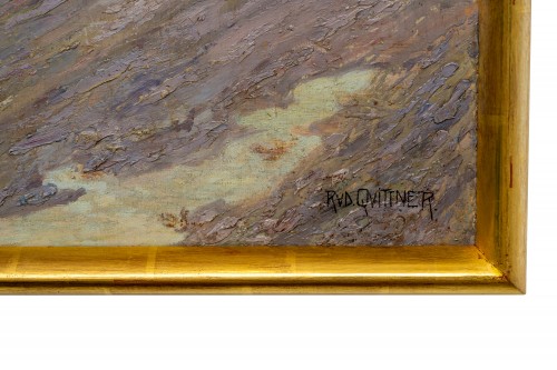 Ein Regentag - Rudolf Quittner (1872-1910) circa 1904 - Art nouveau