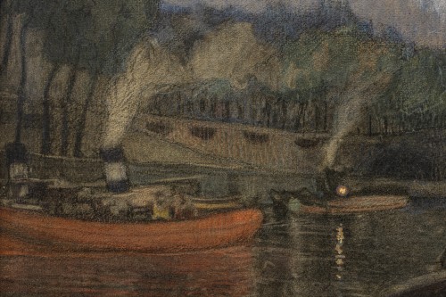 20th century - Seine-Kanal ca. 1904 - Rudolf Quittner (1872-1910)