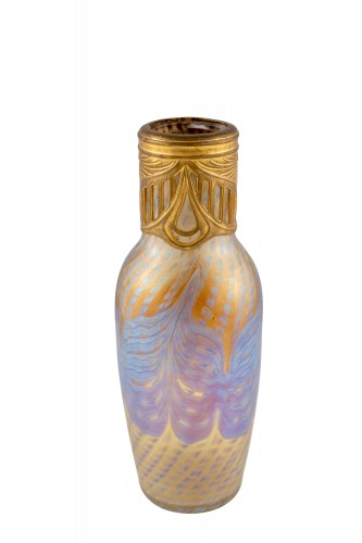 Vase Johann Loetz Witwe Argentor-Werke Rust &amp; Hetzel ca. 1902 - 