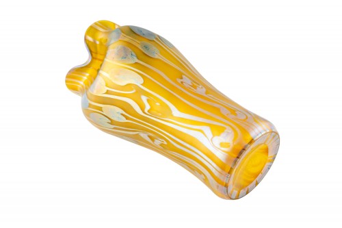 XXe siècle - Vase Johann Loetz Witwe décoration non identifiée ca. 1901 signée