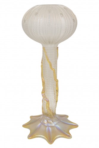 Verrerie, Cristallerie  - Vase Adolf Beckert Johann Loetz Witwe "Ausführung 2" décoration env. 1905/06