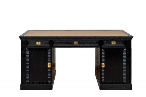 Mobilier Bureau et Secrétaire - Bureau avec fauteuil Hans Bolek August Ungethüm 1913