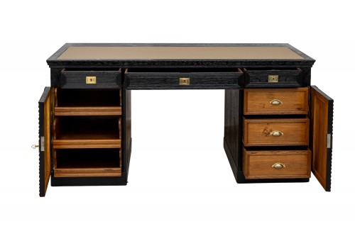 XXe siècle - Bureau avec fauteuil Hans Bolek August Ungethüm 1913