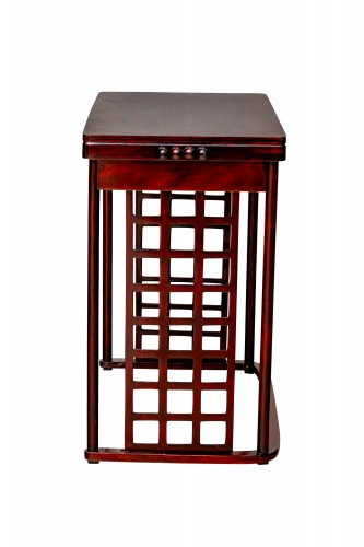 Tables gigognes, conception Josef Hoffmann, réalisation J. & J. Kohn, modèle n° 988, - Art nouveau