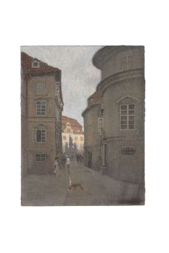 Paintings & Drawings  - Die letzten Sonnenstrahlen - Rudolf Quittner (1872-1910)