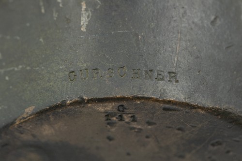 &quot;poppy candlestick&quot; Gustav Gurschner K.K. Kunst-Erzgießerei Wien ca. 1898 - 