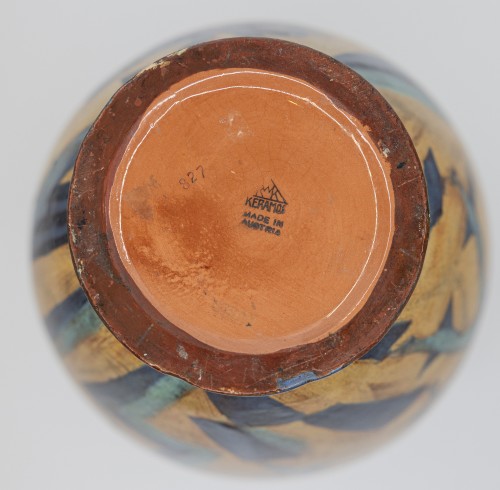 20th century - Vase Max Snischek attr. Keramos Austria ca. 1925 