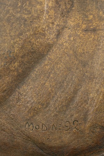 Antiquités - bronze bowl Gustav Gurschner ca. 1900 signed