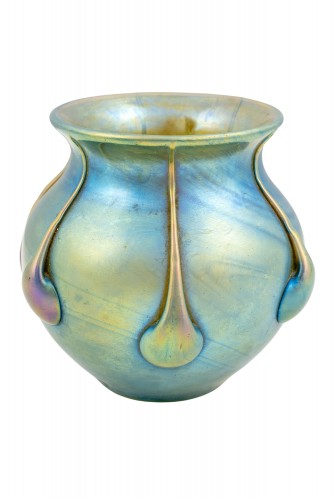 vase Johann Loetz Witwe Dekor Capri ca. 1902 - 