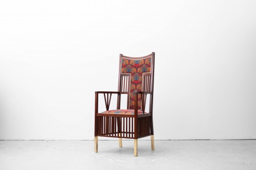 Antiquités - pair of secessionist armchairs Joseph Maria Olbrich Friedrich Otto Schmidt 