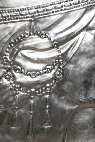 XXe siècle - Paire de panneaux Art nouveau Georg Klimt vers 1900