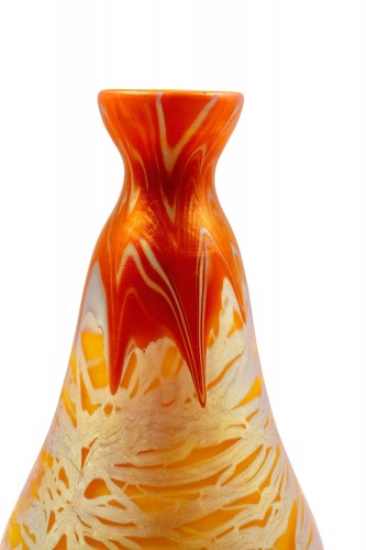 Glass & Crystal  - Vase Johann Loetz Witwe PG 358 decoration ca. 1900 signed