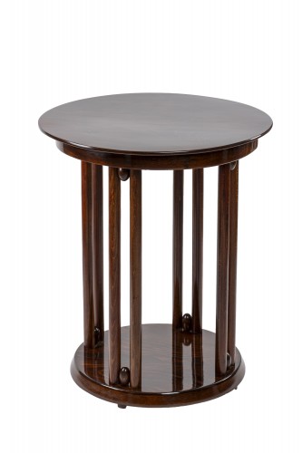 Art nouveau - Table d'appoint modèle « Fledermaus » design Josef Hoffmann Thonet vers 1912