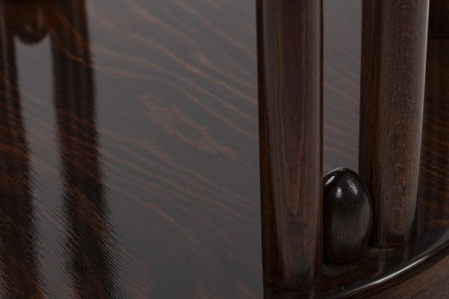 Antiquités - Table d'appoint modèle « Fledermaus » design Josef Hoffmann Thonet vers 1912