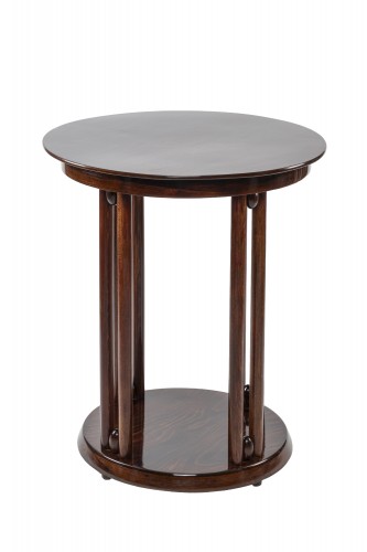 Antiquités - Table d'appoint modèle « Fledermaus » design Josef Hoffmann Thonet vers 1912