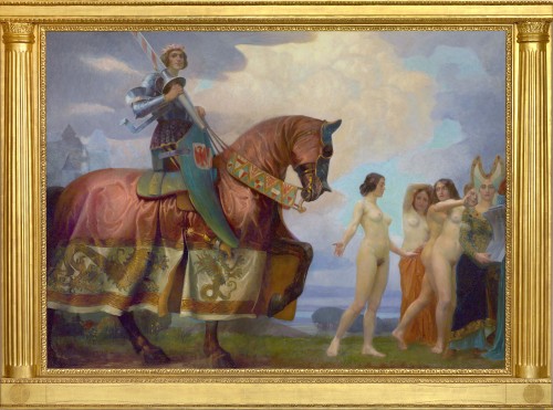 L’adieu de Siegfried - Friedrich König vers 1910 - Tableaux et dessins Style Art nouveau