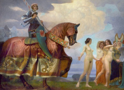 Tableaux et dessins Tableaux du XXe siècle - L’adieu de Siegfried - Friedrich König vers 1910
