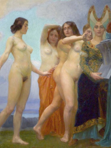 L’adieu de Siegfried - Friedrich König vers 1910 - Florian Kolhammer