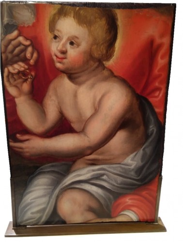 Portrait d'une Soeur Augustinienne, école flamande seconde moitié du XVIe siècle - Floris van Wanroij Fine Art