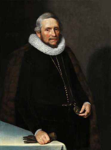 Portrait of Jacob Huygensz. van der Dussen - Michiel van Mierevelt (1566-1641)