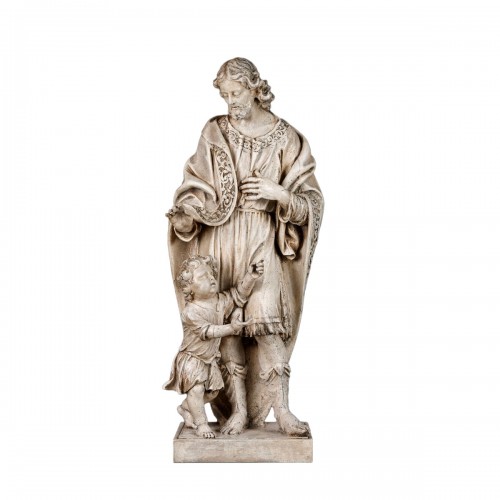 Saint Joseph et l’Enfant Jésus, Attribué à Hendrik Frans Verbruggen