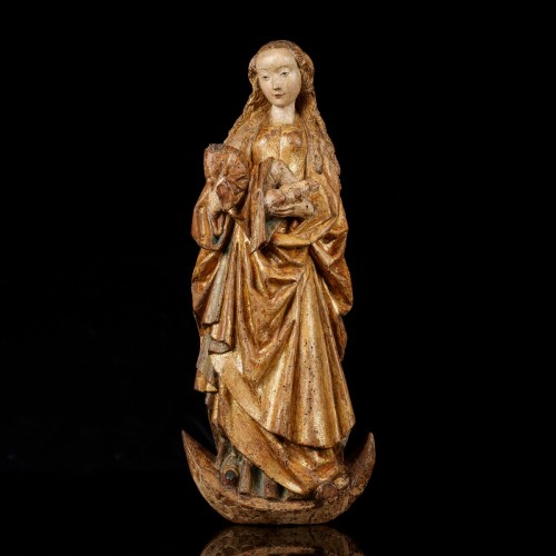 XIe au XVe siècle - La Vierge à l’Enfant sur le croissant de lune