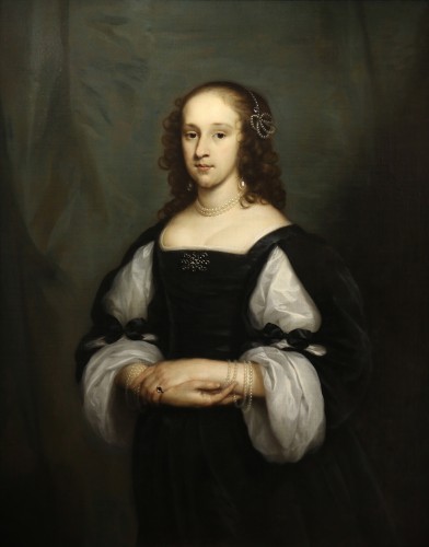 Cornelis Jonson van Ceulen (1593 –1661) - Portrait of a Young Girl