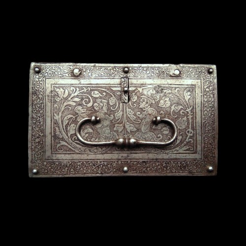 An Etched Iron Casket - Renaissance