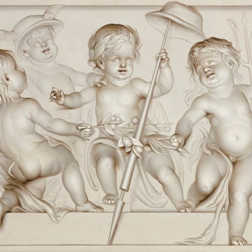 Jan Gerard Waldorp (1740 – 1808) - Allegory on Peace - Paintings & Drawings Style Louis XVI