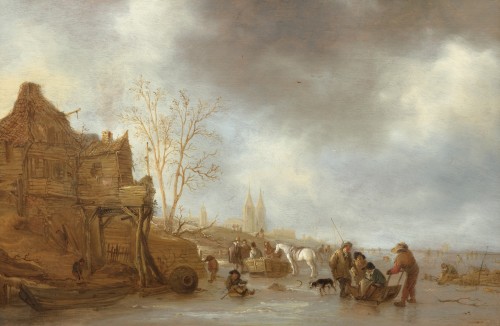 Isaac van Ostade (1621 –1649) - Paysage d’hiver