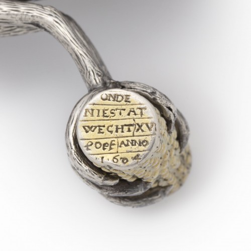 A silver Parrot Trophy of the Gerdingen-Niestat Guild - Renaissance