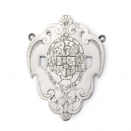 Antiquités - A silver Parrot Trophy of the Gerdingen-Niestat Guild