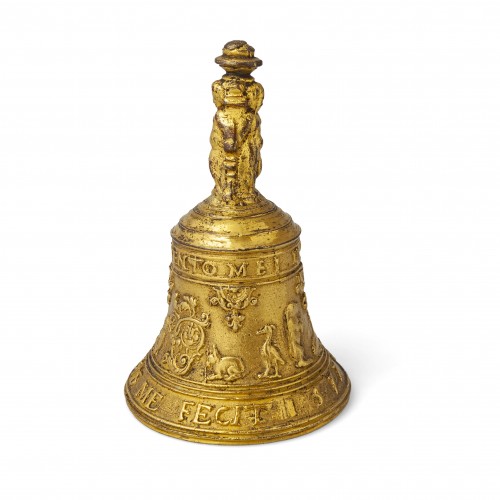 Decorative Objects  - A Gilded bronze Table Bell