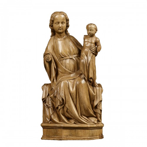 The Enthroned Virgin and Child circa 1350