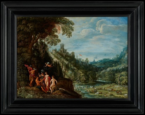 Le Jugement de Paris - David Teniers l’Ancien ( 1582 –1649) - Tableaux et dessins Style Renaissance
