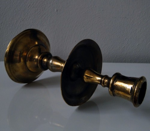 A Renaissance Brass Candlestick 16th Century  - 