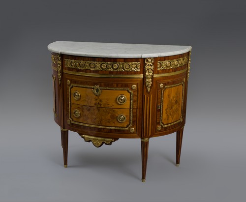 Half moon chest of drawers - Charles Topino (1742-1803) - Furniture Style Louis XVI