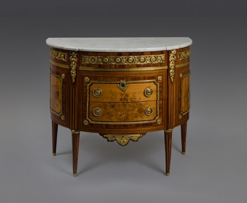 Furniture  - Half moon chest of drawers - Charles Topino (1742-1803)