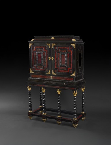 Cabinet Anversois en écaille de tortue et ébène - Franck Anelli Fine Art