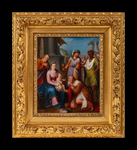 Les rois mages par PIETRO DE LIGNIS (1577-1627) - Tableaux et dessins Style 